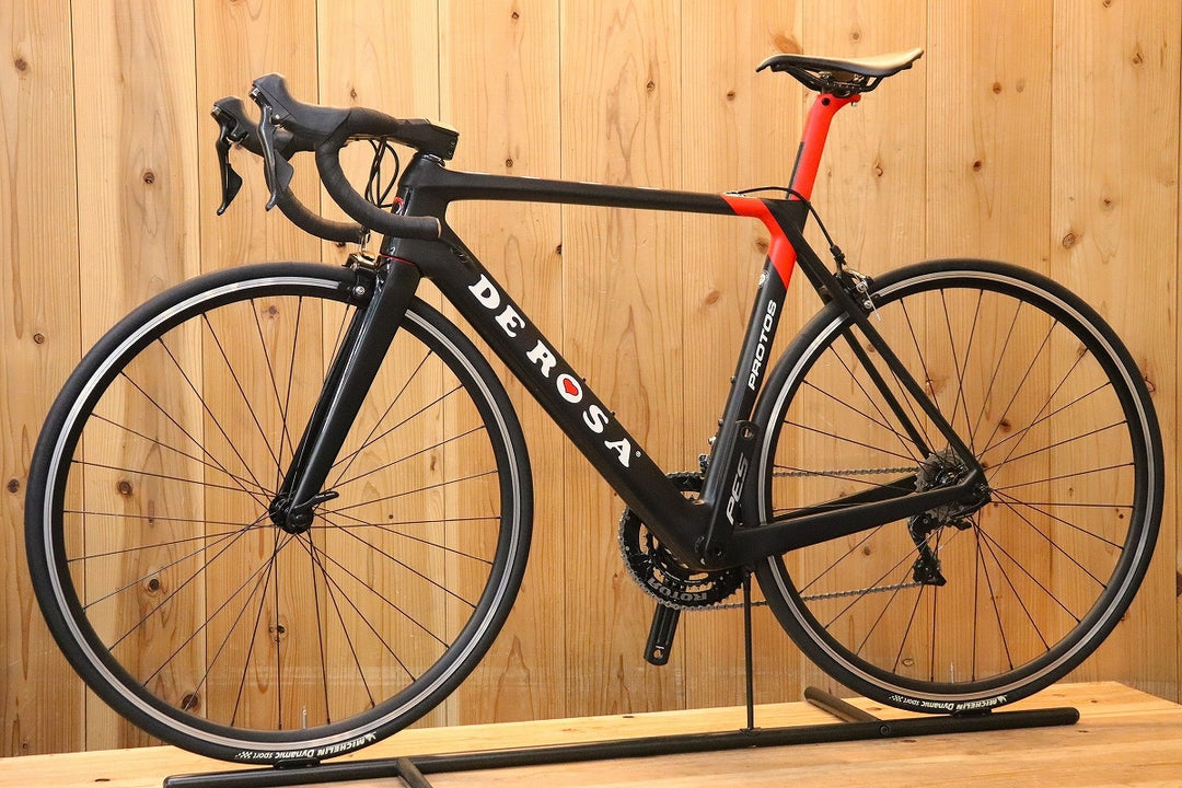 デローザ DE ROSA プロトス PROTOS 2017年モデル 52サイズ シマノ アルテグラ R8000 MIX 11S カーボン ロードバイク【芦屋店】