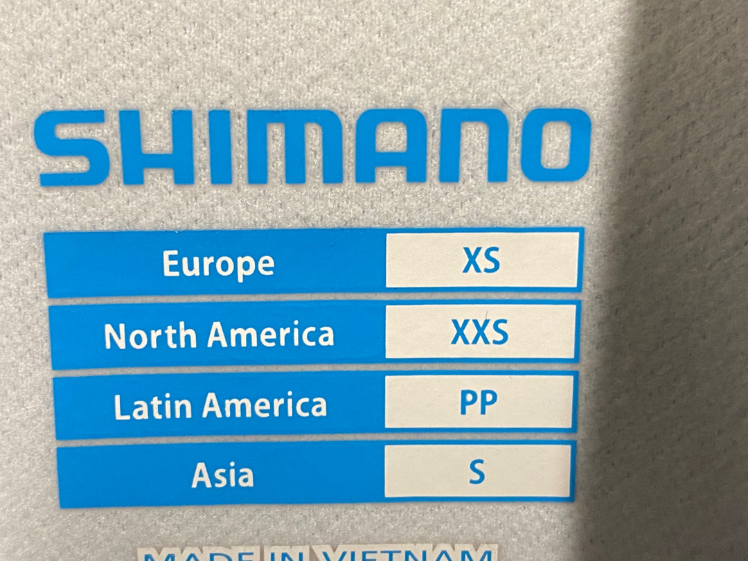 KI992 シマノ SHIMANO 長袖 サイクルジャージ ネイビー S 裏起毛