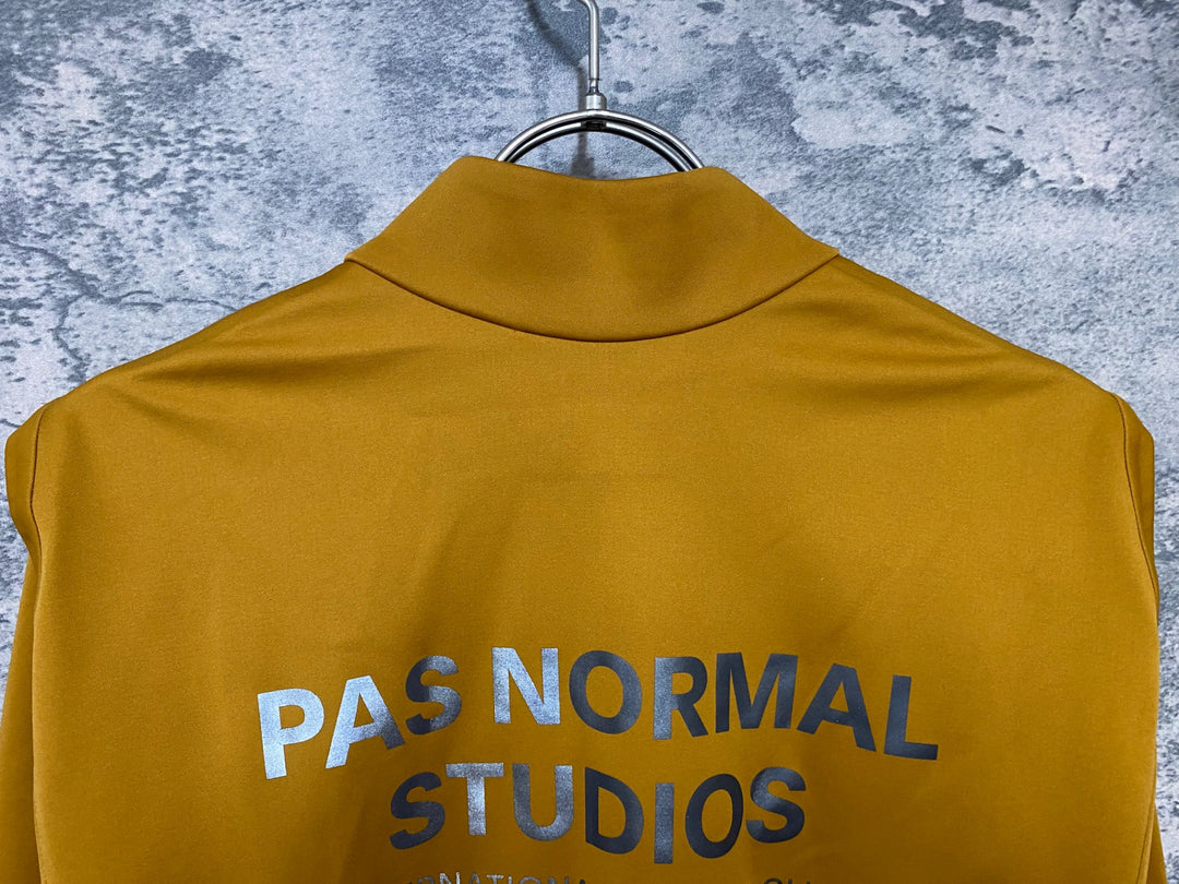 JY487 パスノーマルスタジオ PAS NORMAL STUDIOS Control Winter Jacket 長袖 サイクルジャケット オレンジ M