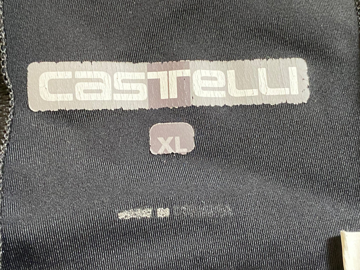 KG451 カステリ CASTELLI ビブショーツ 黒 黃 XL