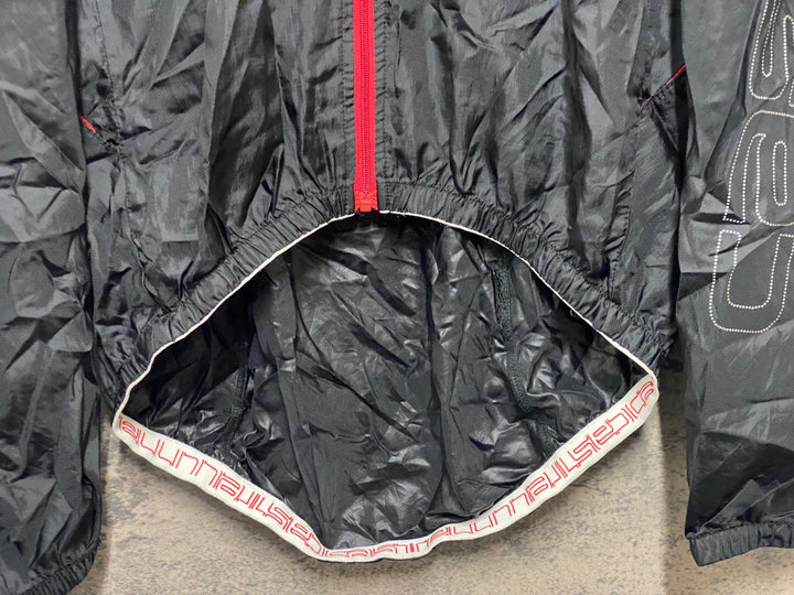 KN376 カステリ CASTELLI ウインドブレーカー 黒 M