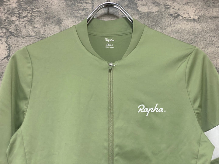JZ018 ラファ Rapha CORE JERSEY 半袖 サイクルジャージ 緑 S