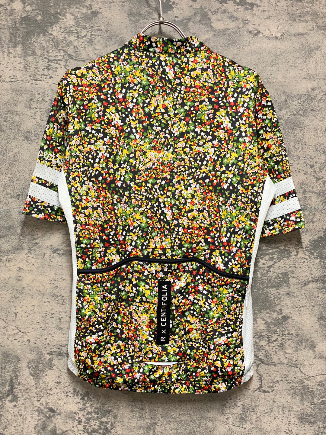 KD067 カフェドシクリステ CAFE DU CYCLISTE FLORIANE 半袖 サイクルジャージ 子花柄 L