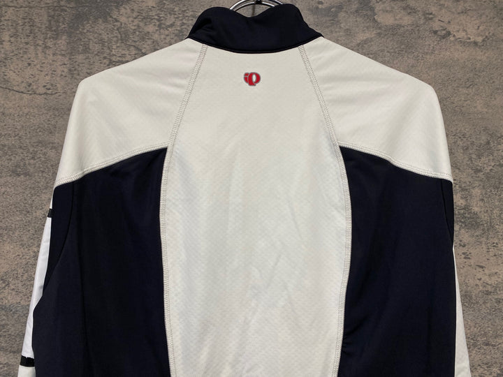 KF697 パールイズミ PEARL iZUMi 長袖 サイクルジャケット 白 黒 XL 裏起毛