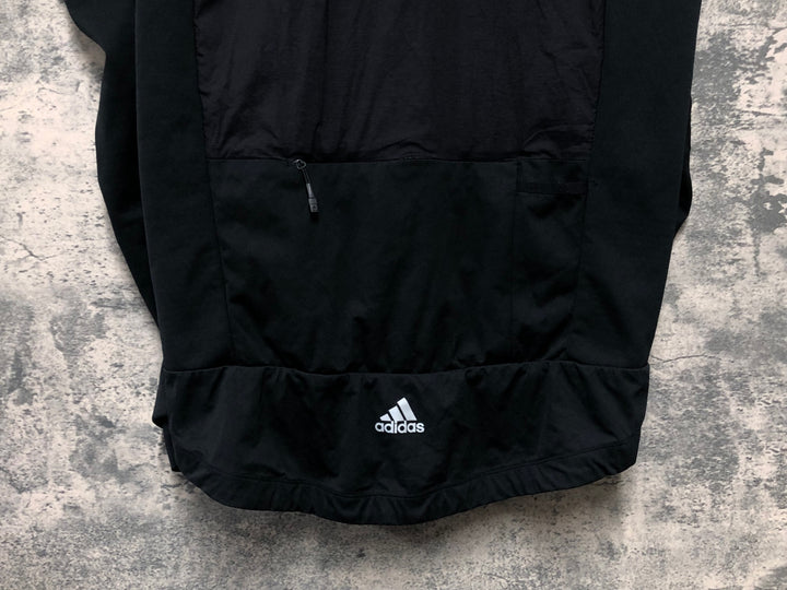 KL250 アディダス adidas 長袖 サイクルジャケット 黒 XO 中綿 ※臭い付着