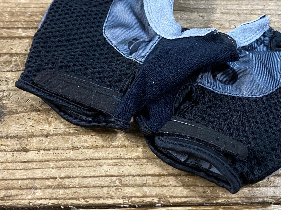 KH091 パールイズミ PEARL iZUMi 指切り グローブ グレー 黒 S