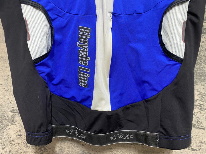 JN202 バイシクルライン BicycleLine 半袖 サイクルジャージ 青 M