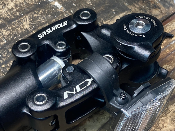 JG351 SR SUNTOUR NCX サスペンションシートポスト 黒 350mm Φ27.2