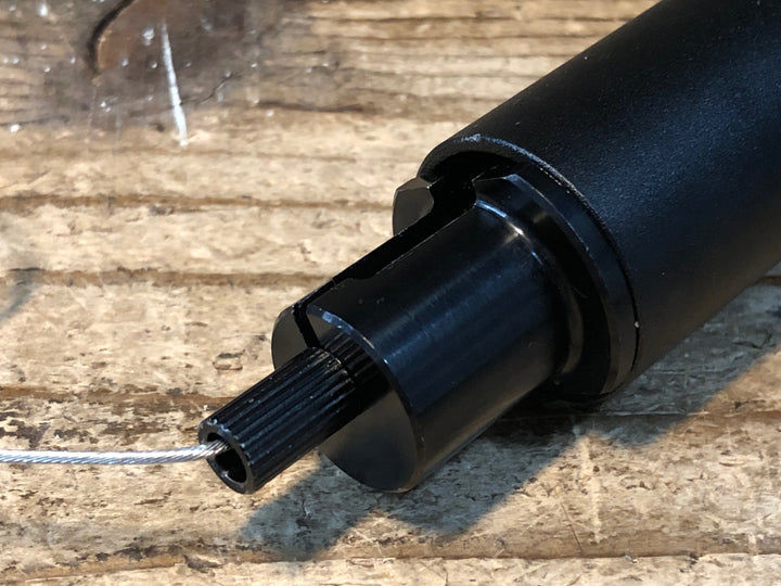 JV927 ズーム ZOOM ドロッパーシートポスト Φ27.2mm 80mmトラベル レバー付属
