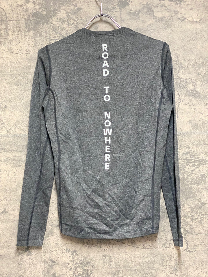 KM739 パスノーマルスタジオ PAS NORMAL STUDIOS MEN'S THERMAL LONG SLEEVE BASE LAYER 長袖 ベースレイヤー 黒 S