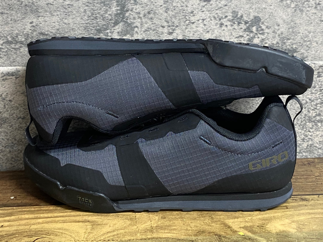 KM248 ジロ GIRO TRACKER FASTLACE フラットシューズ グレー EU42