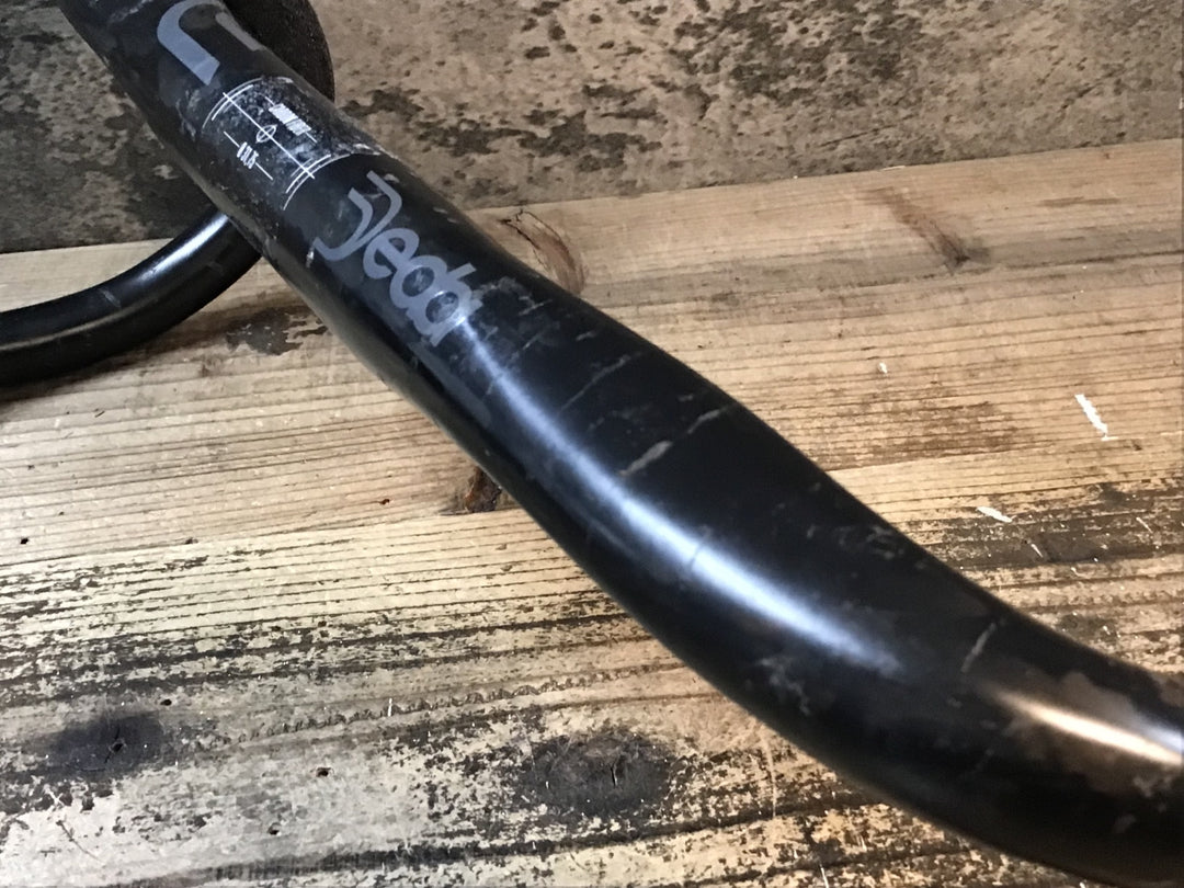 JH354 デダ DEDA SUPERLEGGERA カーボン ドロップハンドル Φ31.75mm エンド外-外420mm