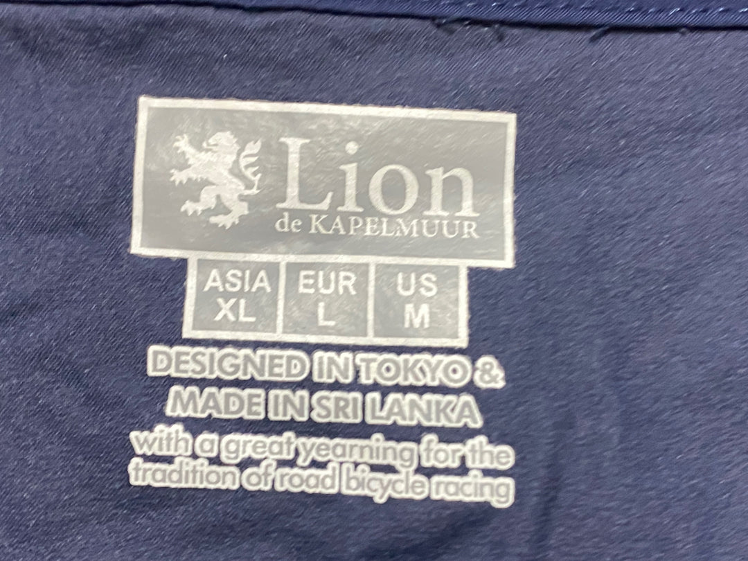 KN358 リオンドカペルミュール Lion de KAPELMUUR ジレ サイクルベスト 紺 XL
