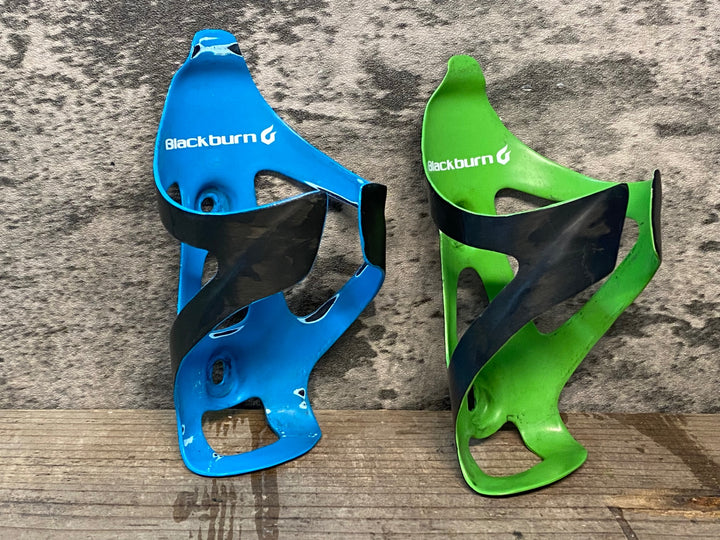 JA140 ブラックバーン Blackburn カーボン ボトルケージ ドリンクホルダー 水 緑 ペア