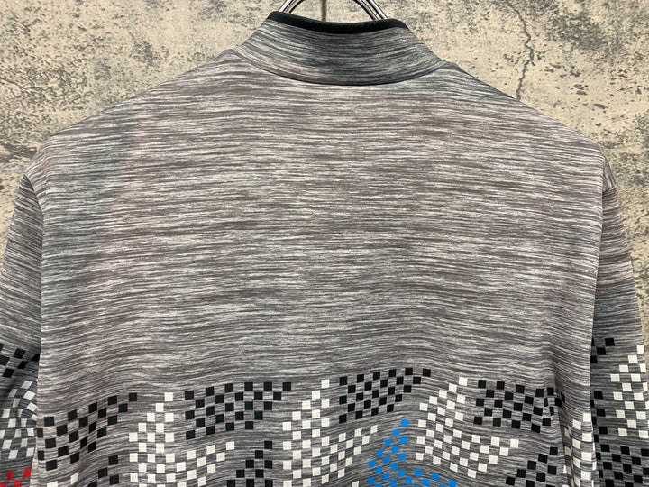 JT317 パールイズミ PEARL iZUMi 長袖 サイクルジャージ グレー L 裏起毛