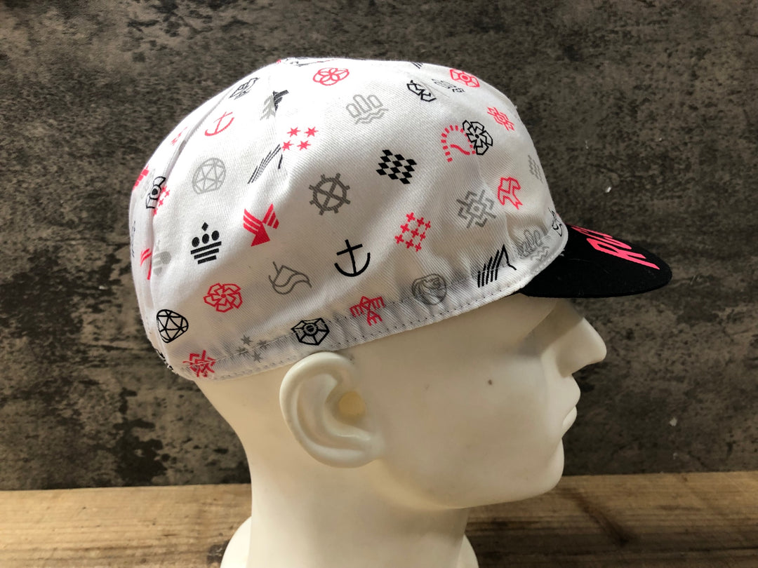 KA305 ラファ Rapha COTTON CAP サイクルキャップ 黒 白 ワンサイズ