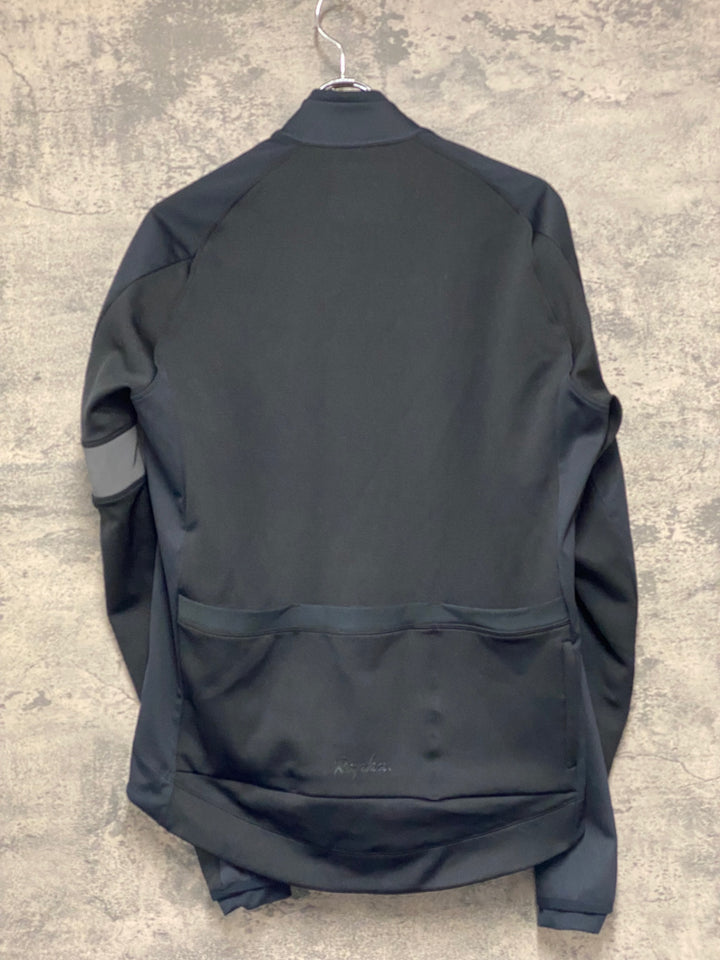 JU408 ラファ Rapha CORE WINTER JACKET 長袖 サイクルジャケット 黒 L 裏起毛