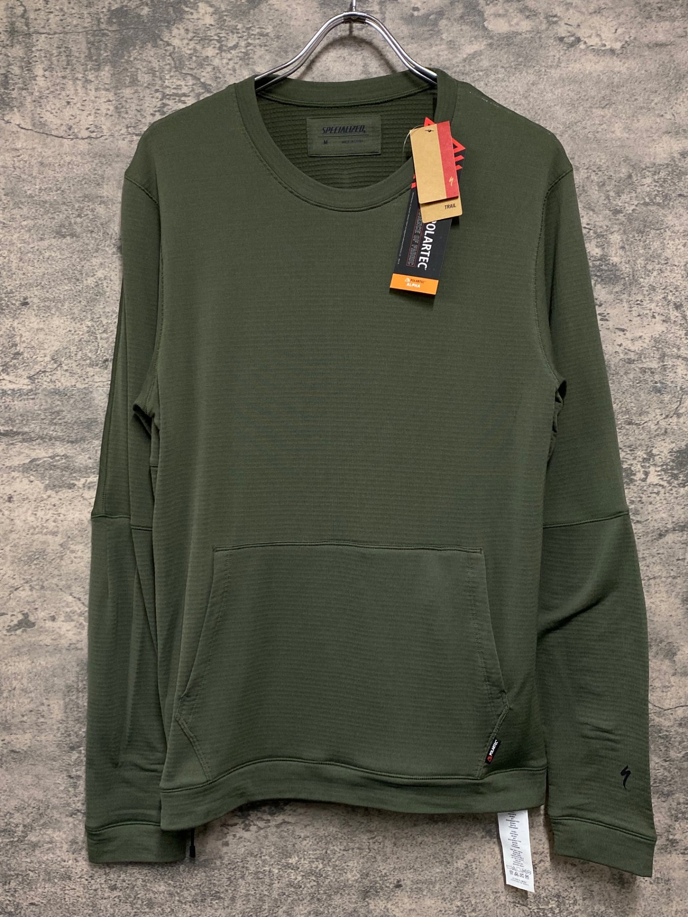 スペシャライズド サイクリングウェア M 未使用 JV703 スペシャライズド SPECIALIZED TRAIL POWERGRID JERSEY LS MEN