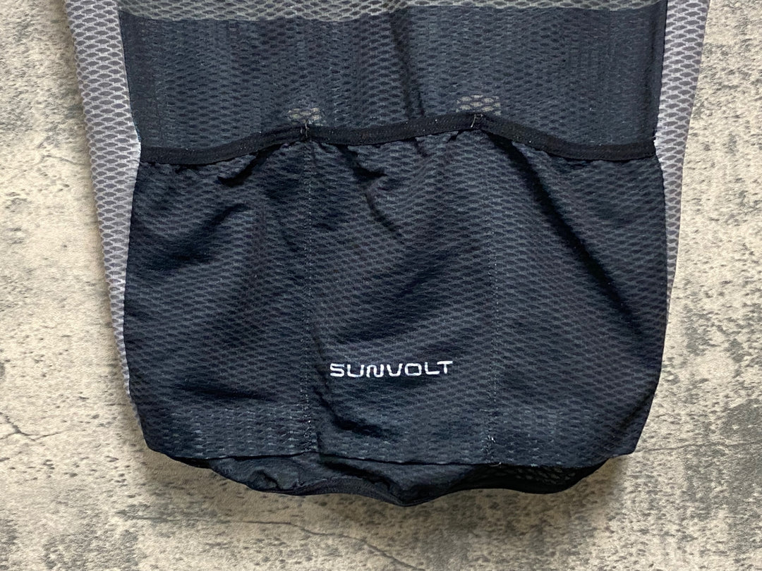 KC176 サンボルト SUNVOLT 半袖 サイクルジャージ グレー S