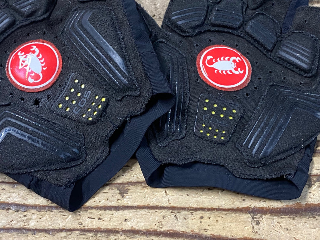KE212 カステリ CASTELLI 指切 サイクルグローブ 黒 M