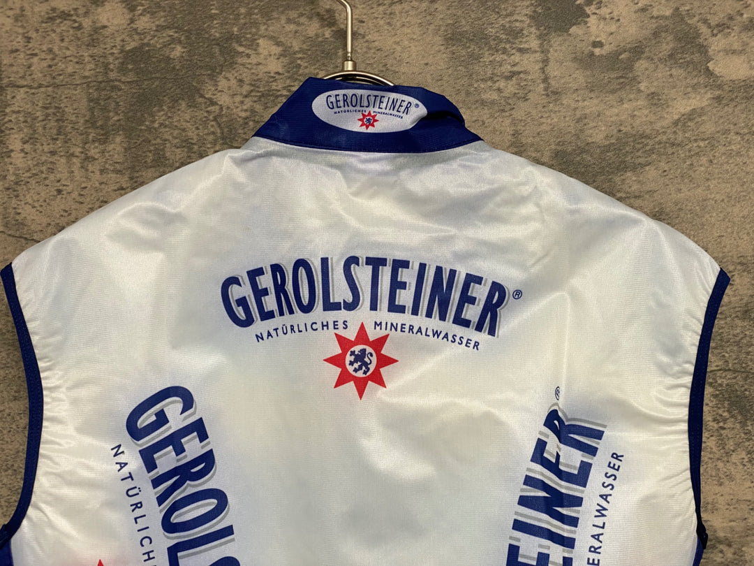 JV561 ナリーニ Nalini ジレ サイクルベスト 白 2 GEROLSTEINER