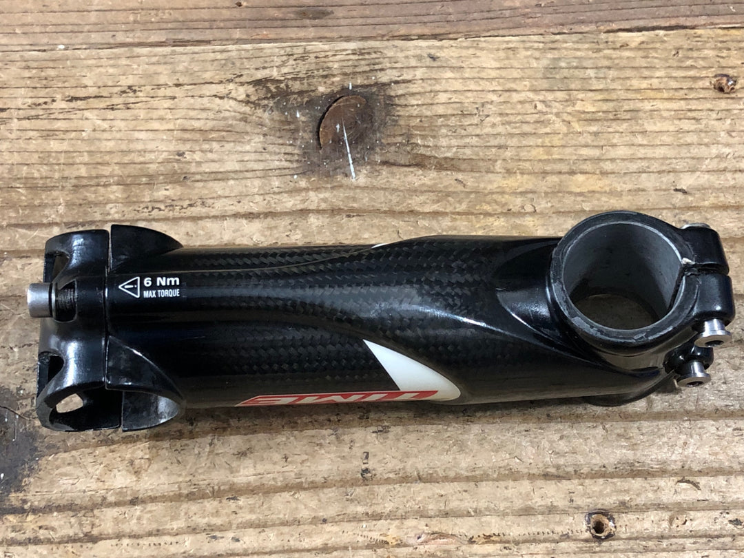 KN603 タイム TIME MONOLINK カーボン ステム 黒 赤 130mm Φ31.8 OS