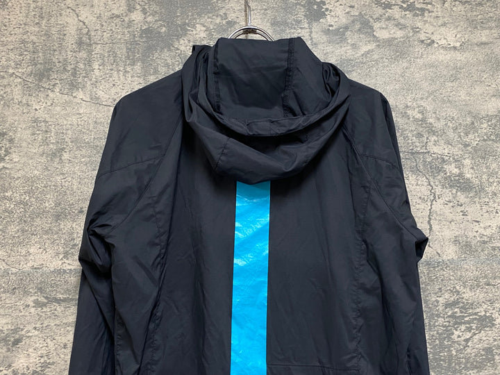 JN158 ラファ Rapha MEN’S SPRAY JACKET 長袖 ウィンドブレーカー 黒 M TEAM Sky
