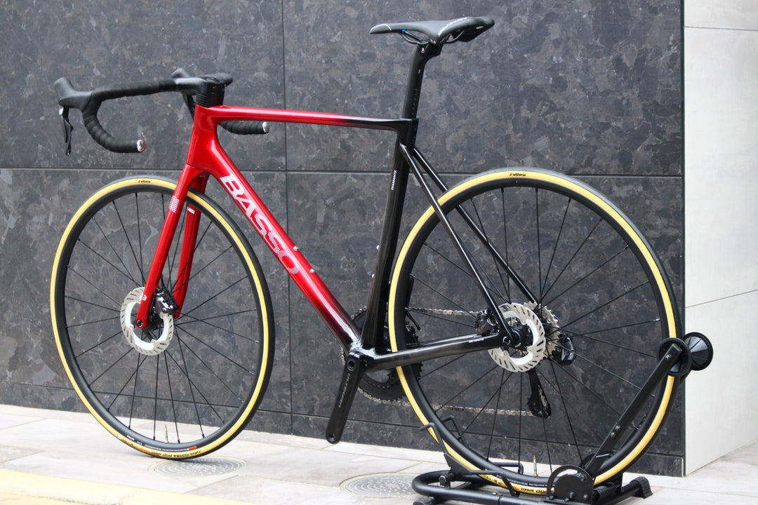 未走行品！ バッソ BASSO ディアマンテ DIAMANTE DISC 2024モデル 530サイズ シマノ アルテグラ R8170 12S Di2 カーボン ロードバイク 【福岡店】