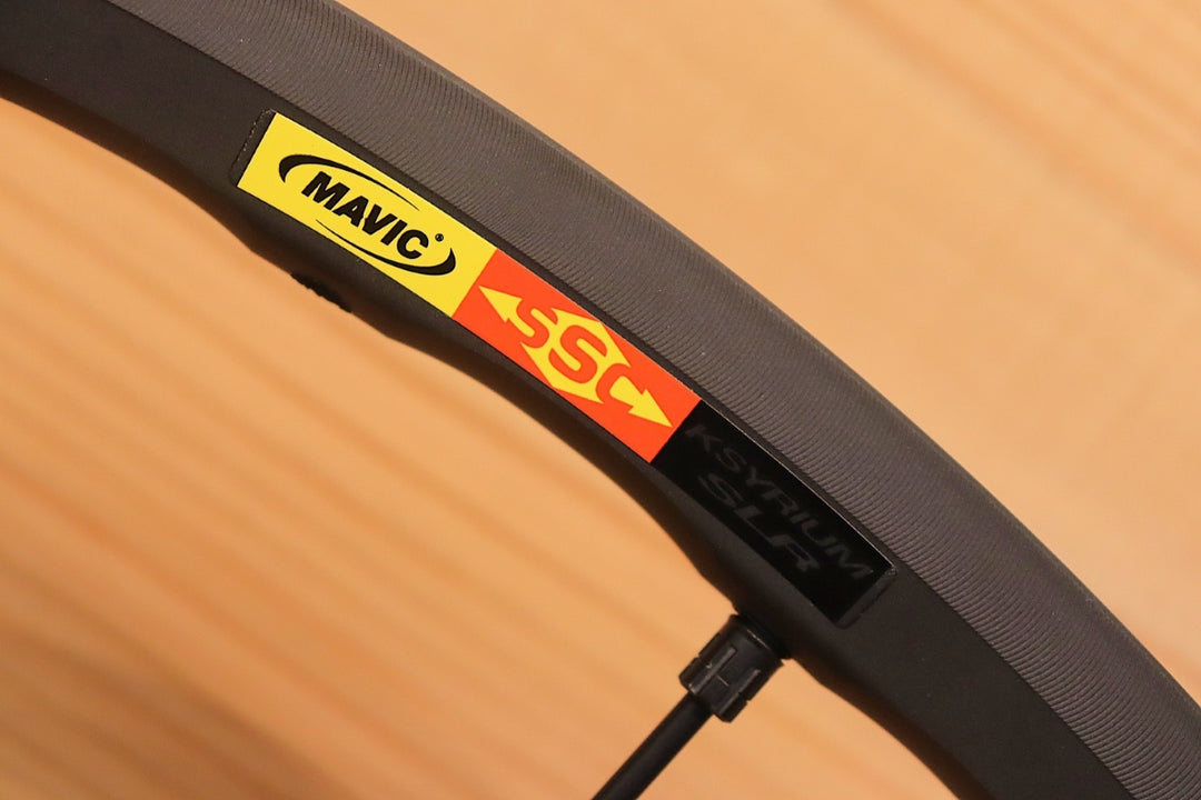 マヴィック MAVIC キシリウム KSYRIUM SLR アルミ クリンチャー フロントホイール 内幅15C 【千葉店】
