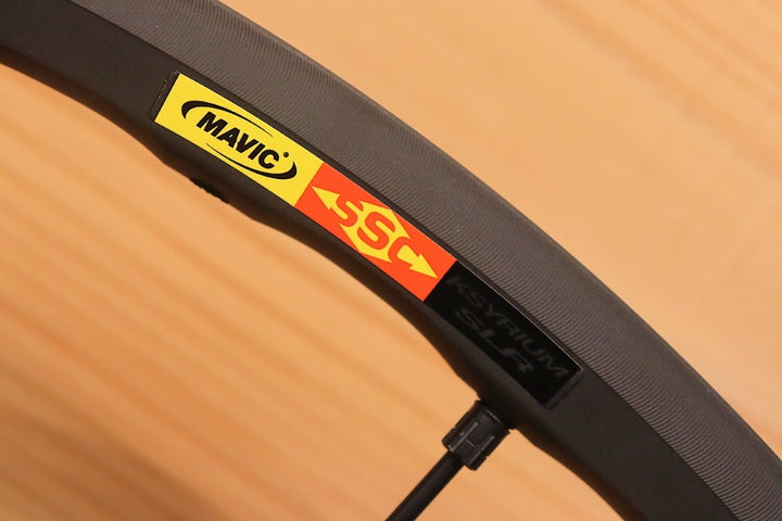 マヴィック MAVIC キシリウム KSYRIUM SLR アルミ クリンチャー フロントホイール 内幅15C 【千葉店】