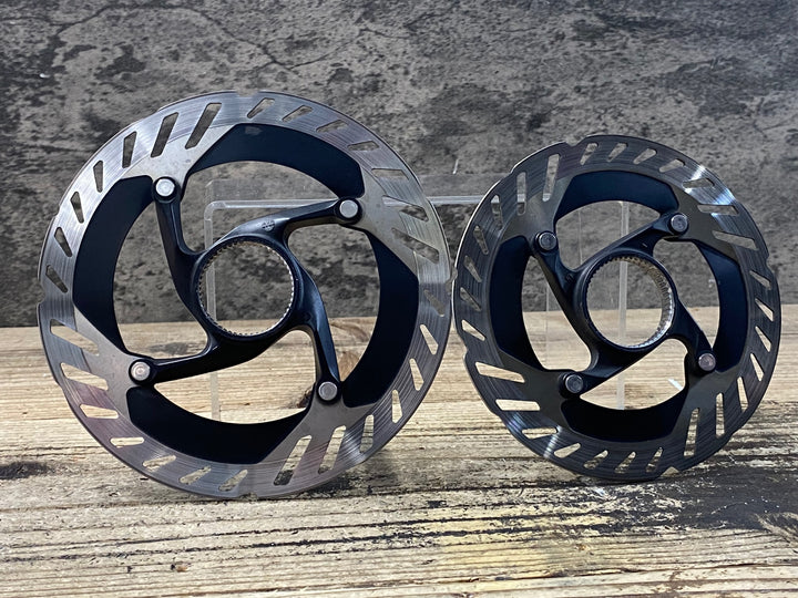 KA019 シマノ SHIMANO DURA-ACE RT-CL900 ディスクブレーキローター 2枚セットΦ160/140 ローター残り1.63/1.71mm