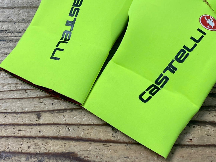 KC588 カステリ CASTELLI DILUVIO C GLOVE 長指 グローブ 黄 L/XL