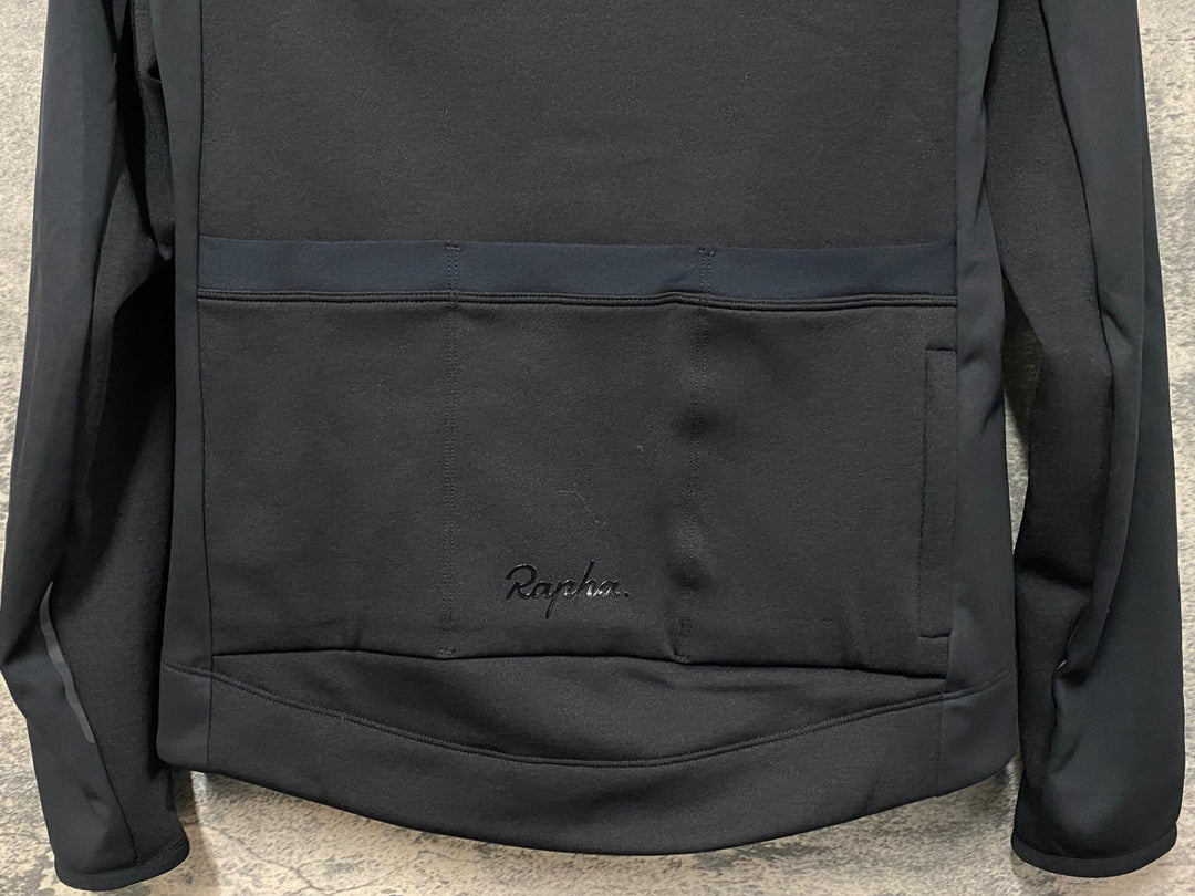 KC429  ラファ Rapha WOMEN'S CORE WINTER JACKET 長袖 サイクルジャケット 黒 XS 裏起毛