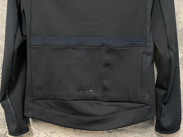 KC429  ラファ Rapha WOMEN'S CORE WINTER JACKET 長袖 サイクルジャケット 黒 XS 裏起毛