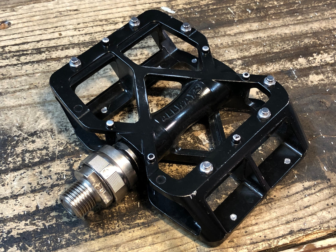 JN879 三ヶ島 MKS オールウェイズ ALLWAYS Ezy Superior フラットペダル 黒
