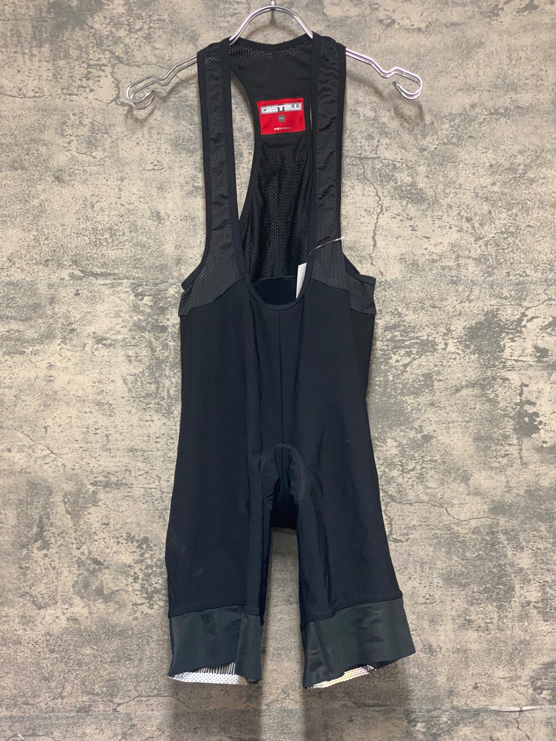 KR434 カステリ CASTELLI サーマル ビブショーツ 黒 3XL 裏起毛