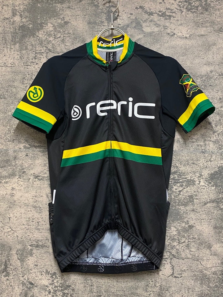JO283 レリック RERIC 半袖サイクルジャージ 黒 M
