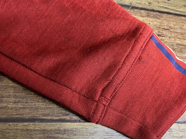 JW806 ラファ Rapha WOMEN'S LONG SLEEVE BREVET JERSEY 長袖 サイクルジャージ 赤 XXS レディース