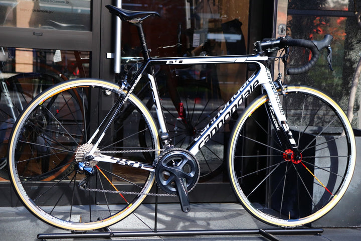キャノンデール CANNONDALE スーパーシックス SUPERSIX EVO 2014モデル 54サイズ シマノ アルテグラ 6870 MIX Di2 11S カーボン ロードバイク 【東京南麻布店】