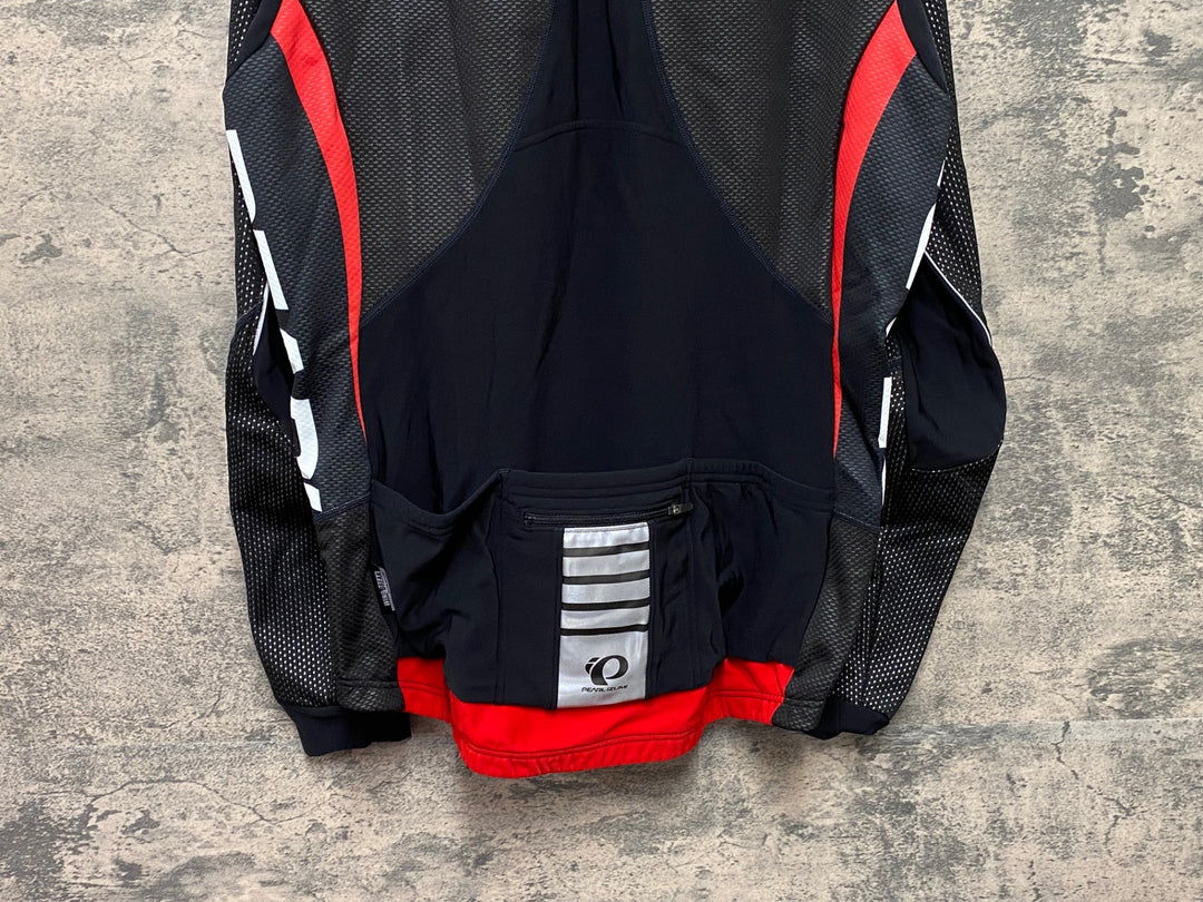 JX934 パールイズミ PEARL iZUMi プレミアム ウィンドブレーク サイクルジャケット 長袖 裏起毛 黒 L 0℃