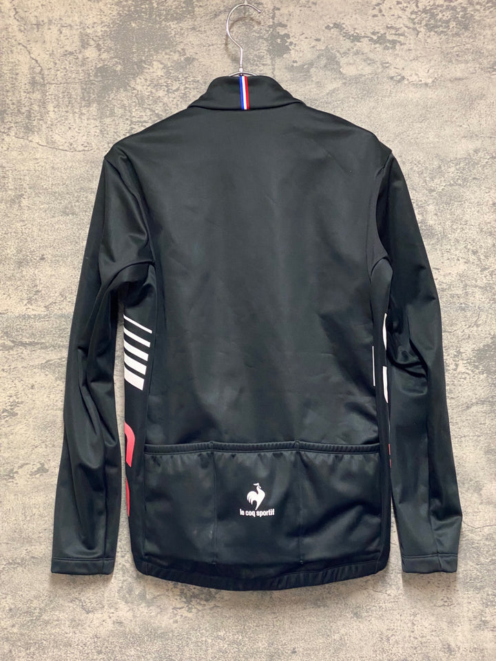 JP495 ルコックスポルティフ le coq sportif 長袖 サイクルジャージ 黒 裏起毛 M