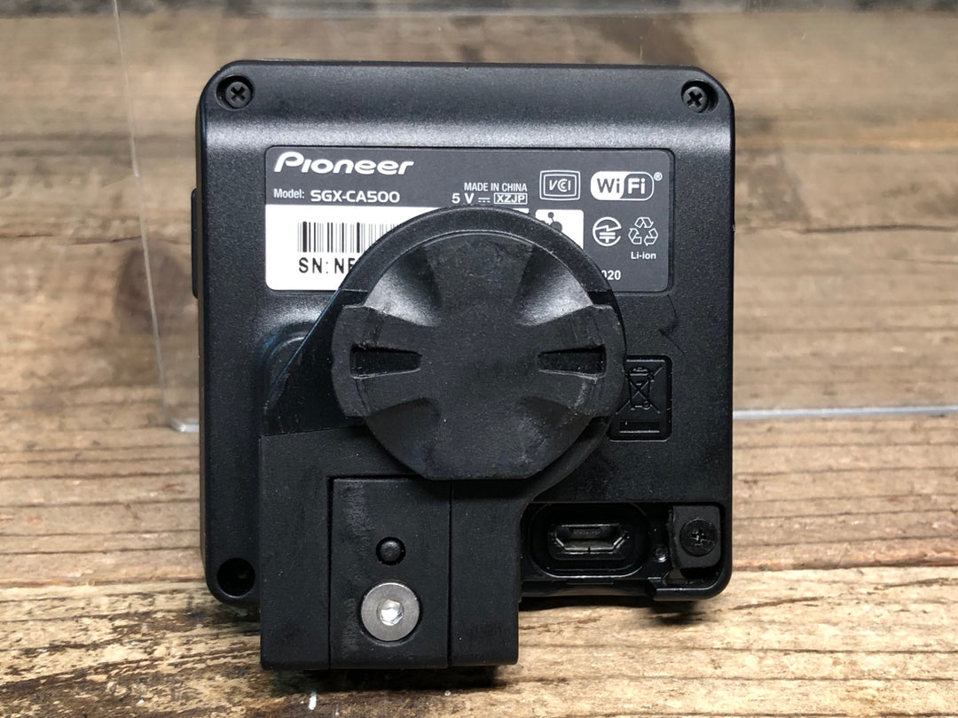 JN399 パイオニア PIONEER SGX-CA500 ペダリングモニター ※充電口カバー ボタン 破損 動作確認済み