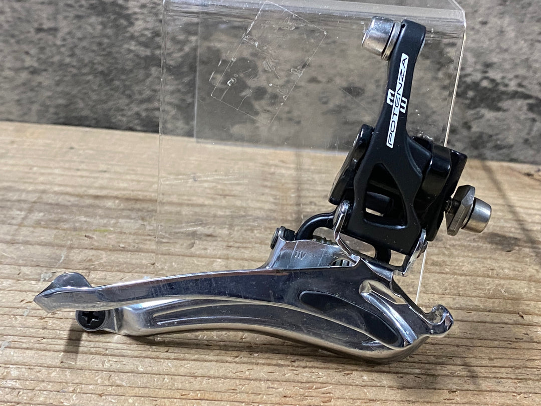 JS301 カンパニョーロ CAMPAGNOLO POTENZA FD17-PO82B フロントディレイラー 2S 直付け