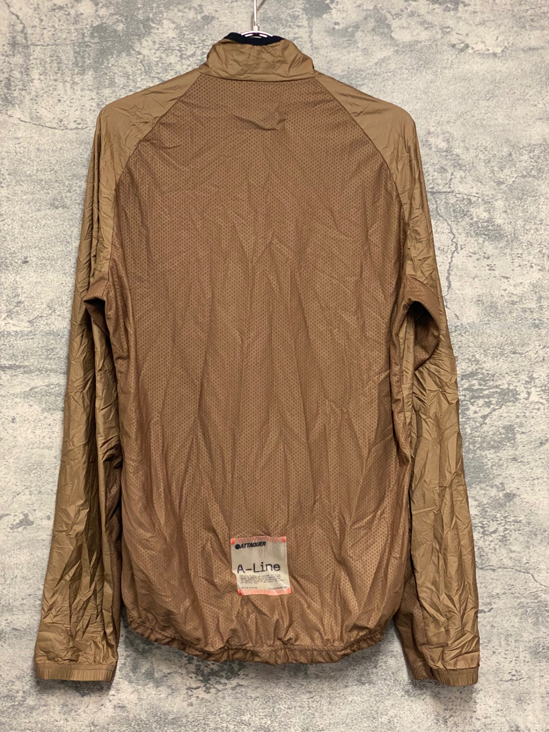 JV757 アタッカー ATTAQUER A-Line 長袖ウィンドブレーカー 茶 L