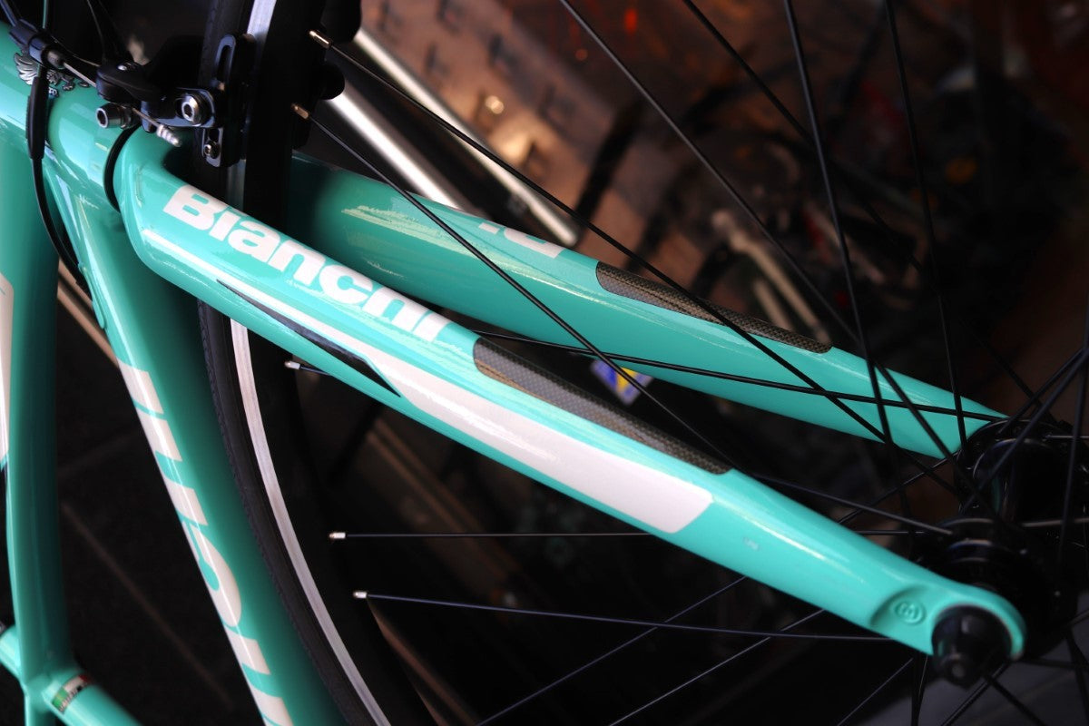 ビアンキ BIANCHI ヴィアニローネ VIA NIRONE7 2018モデル 44サイズ シマノ ソラ R3000 9S アルミ リムブ –  BICI AMORE ONLINE STORE