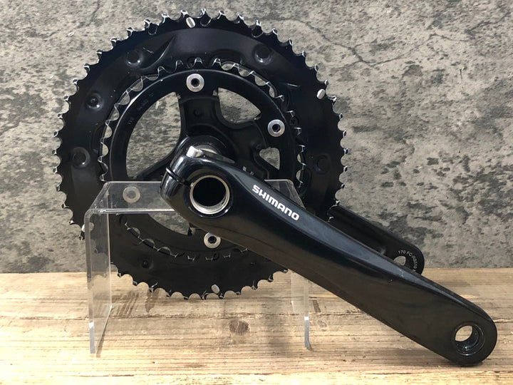KM952 シマノ SHIMANO FC-RS510 クランクセット 170mm 50/34T ※クランクボルト欠品