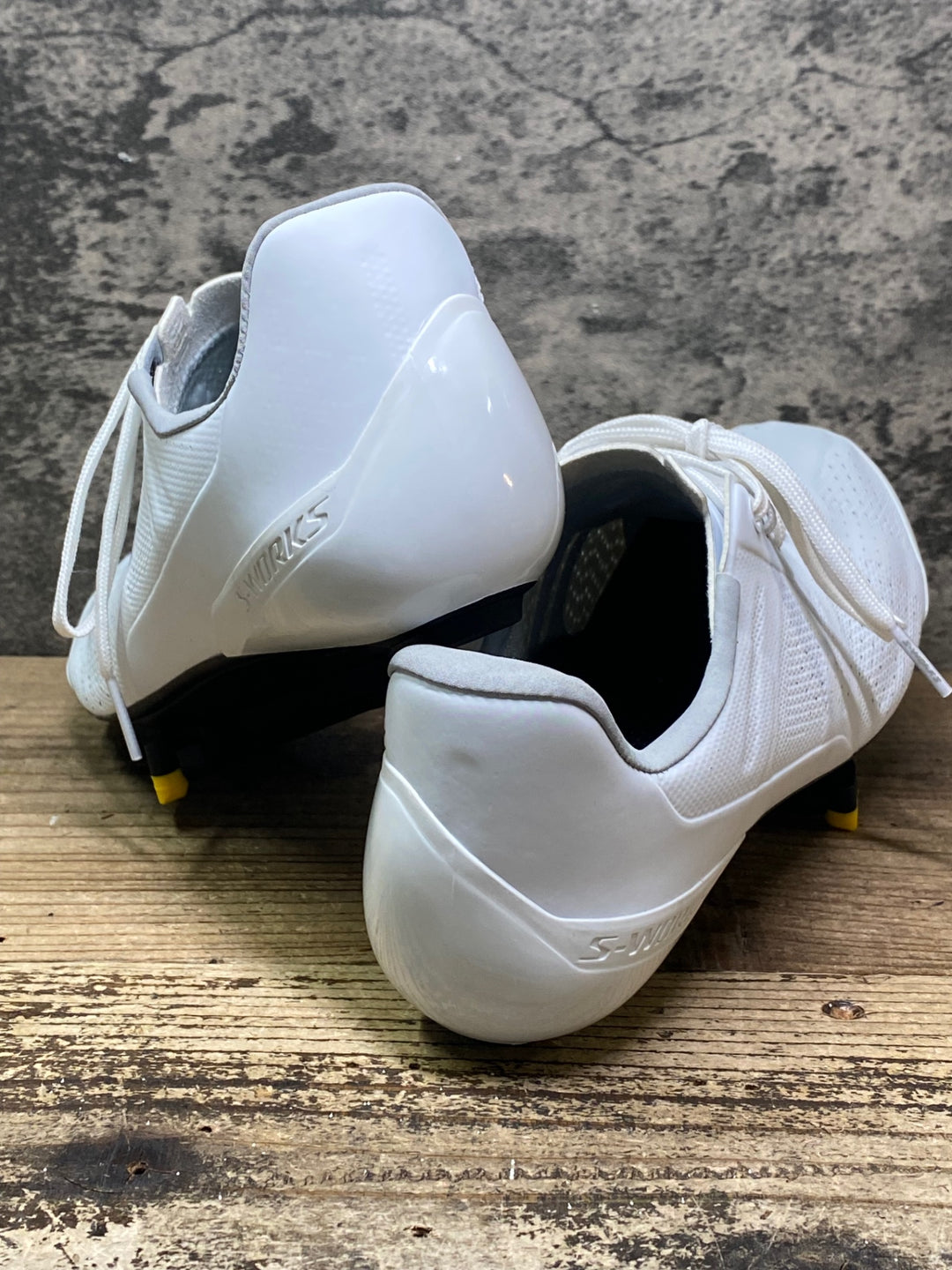 JJ903 スペシャライズド SPECIALIZED S-WORKS TORCH LACE ビンディングシューズ EU38 SPD-SL ホワイト