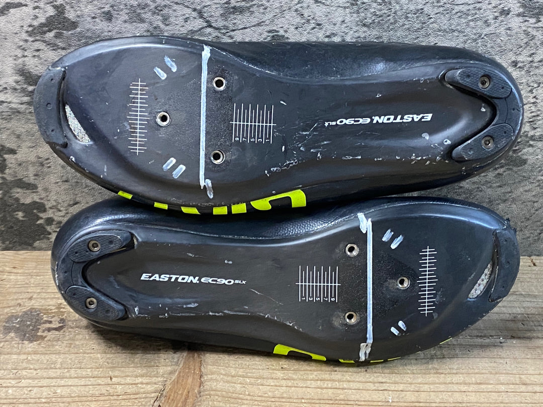 KD064 ジロ GIRO EMPIRE SLX ビンディングシューズ 3穴 レース 黒 EU40.5 EASTON EC90 SLX EU42.0
