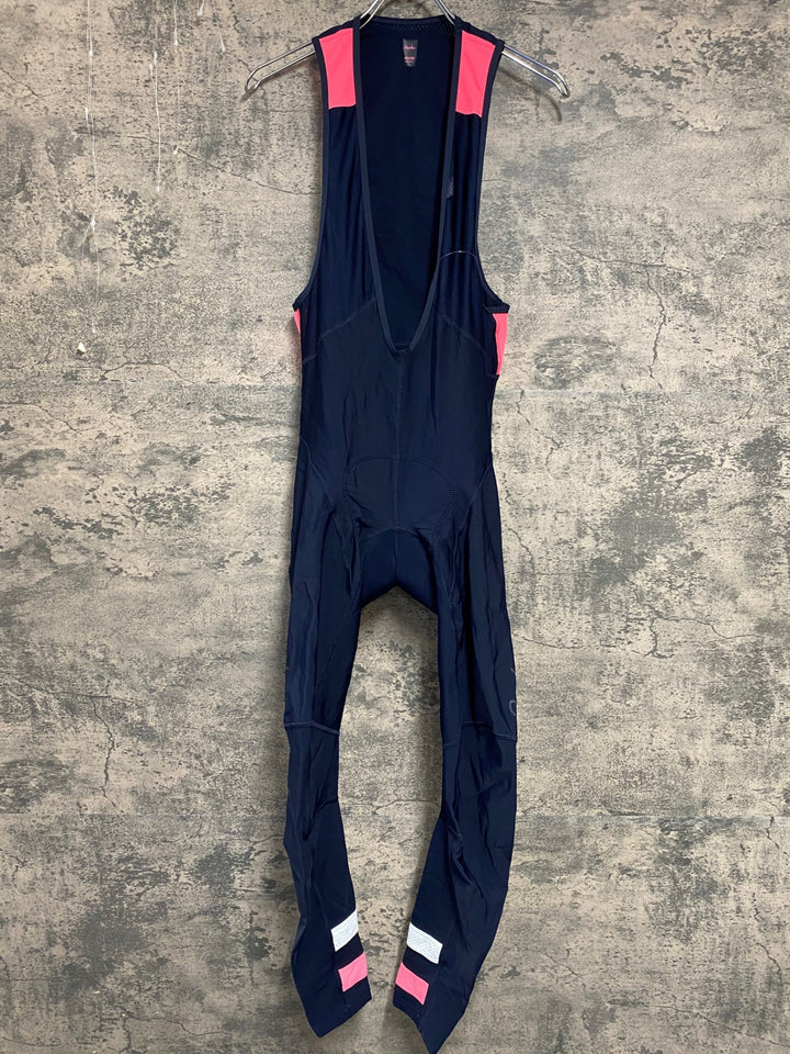 JS656 ラファ Rapha ビブタイツ 紺 M 裏起毛 ※タグカット