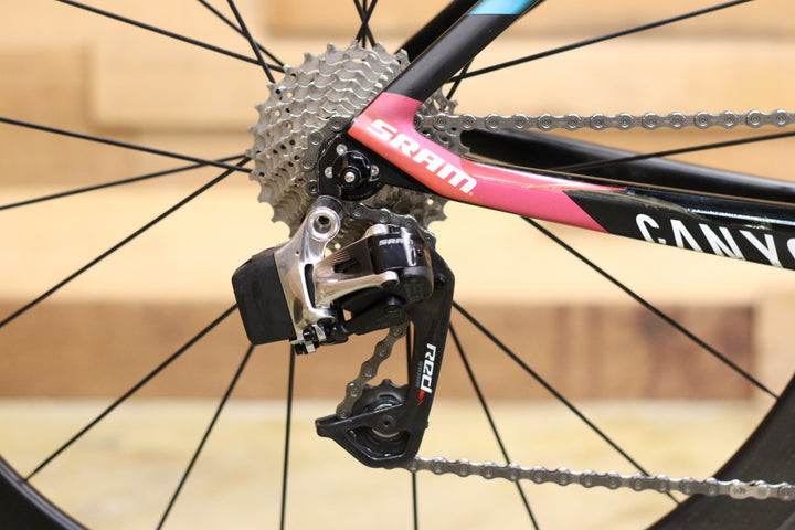 キャニオン CANYON エアロード AEROAD WMN CF SLX 9.0 TEAM CSR 2015年頃モデル 2XSサイズ スラム RED eTap 11S カーボン ロードバイク 【立川店】